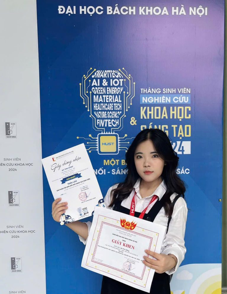 GẶP GỠ CÔ BẠN SINH VIÊN TÀI NĂNG NGÀNH QUẢN LÝ NĂNG LƯỢNG