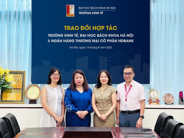 Trường Kinh tế – ĐH Bách khoa Hà Nội “bắt tay” HDBank: Nhiều cơ hội xịn sò cho sinh viên!